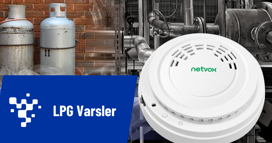 Netvox IoT LPG Varsler Lorawan