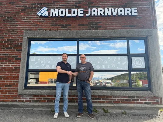 Mikael Thorsgaard og Leif Erling Aasan har inngått samarbeid